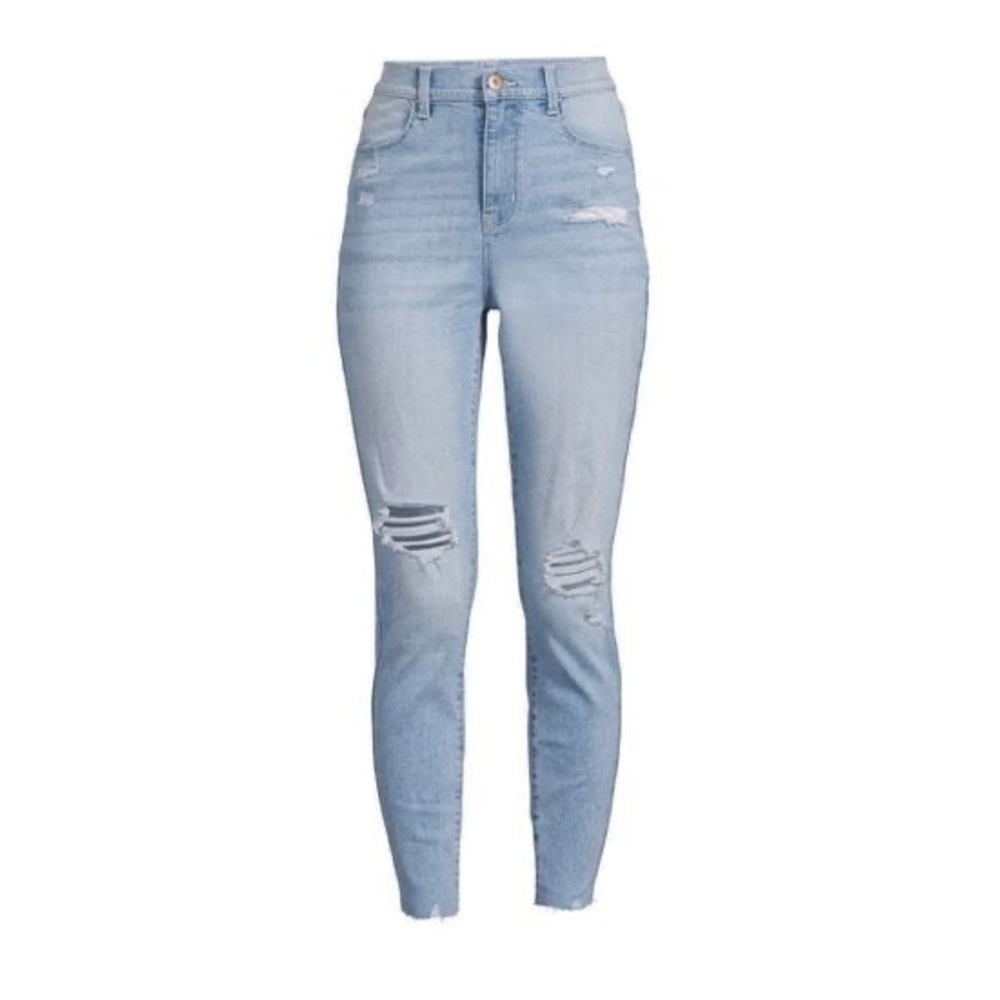 Womens Light Blue Curvy Slim Jeans || size 9, 11